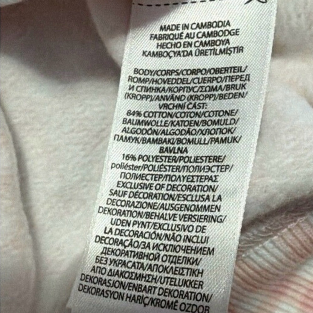 Ralph Lauren Pink and White Gingham Crewneck Small Sweatshirt - Picture 6 of 6